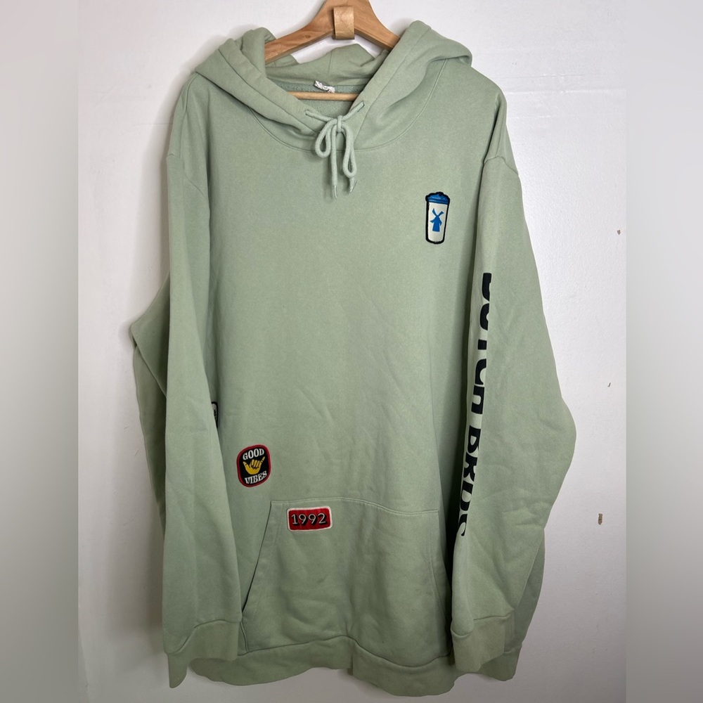 Dutch Bros Hoodie with patches